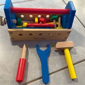Melissa & Doug Colorful Wooden Tool Set
